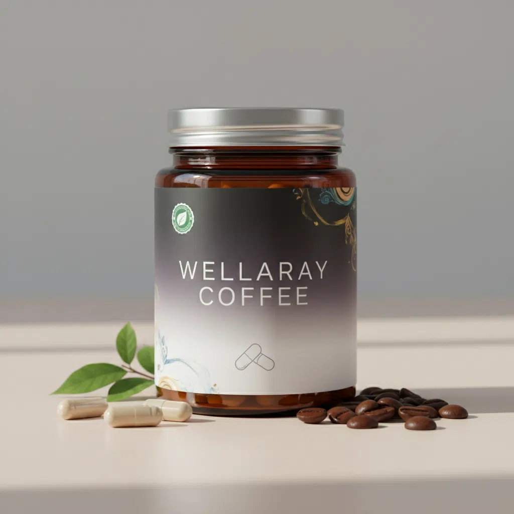Wellaray Coffee Nahrungsergänzungsmittel Packung mit L-Carnitin - Halcyon Nutrition